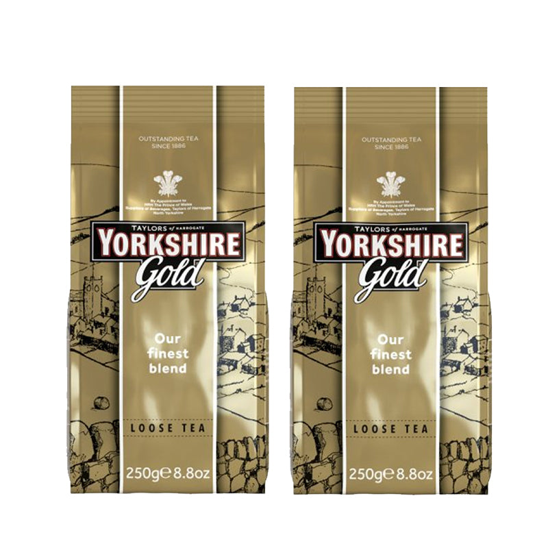 Yorkshire Gold Leaf Tea 250g x 2packs 【2袋まとめ買い】ヨークシャーティー ゴールド リーフティー 紅茶 イギリス