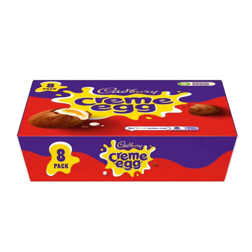 Cadbury Creme Egg Chocolate 8 x 40g Cadbury Creme Egg Chocolate 40g 8 pieces
