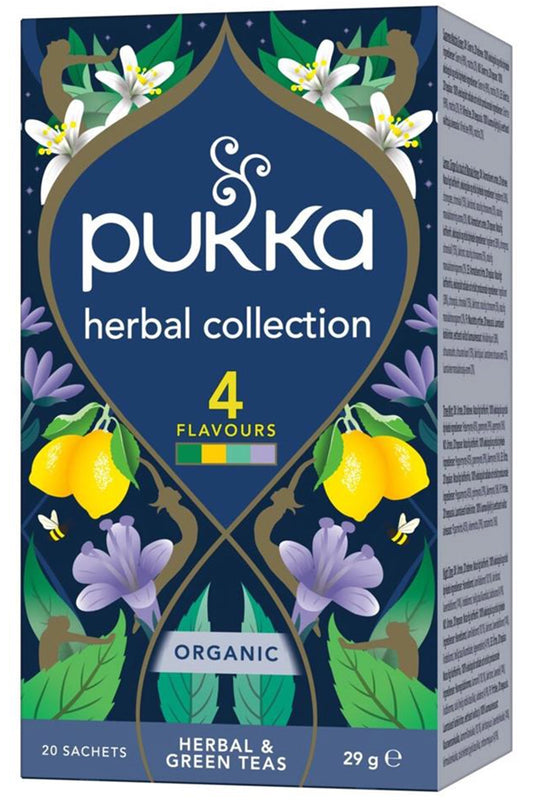 Pukka Tea Herbal Collection Tea Bags 20 per pack パッカ ティー ハーブコレクション ティーバッグ 20 個入り