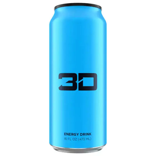 3D Energy Blue Can 473ml