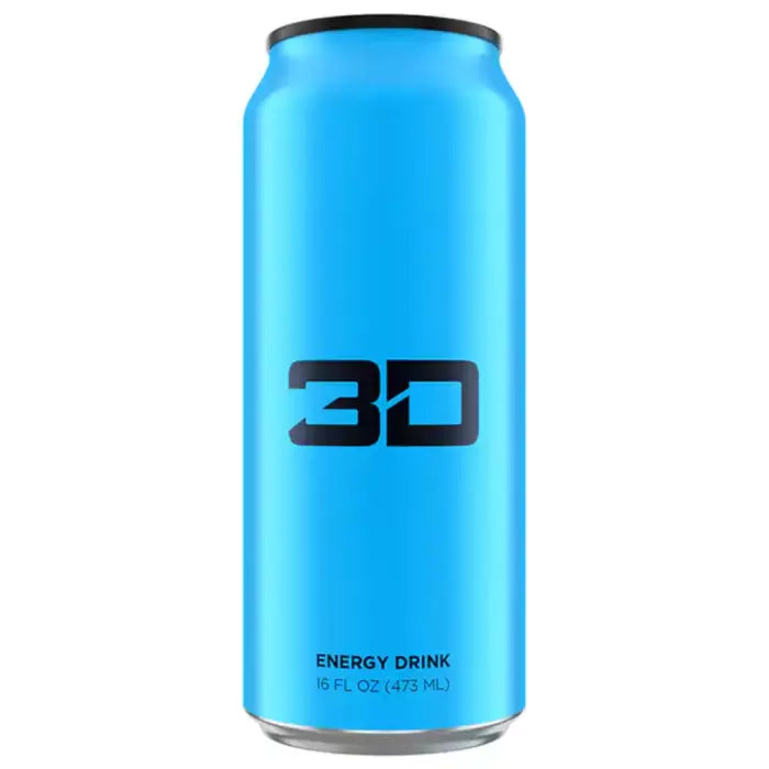 3D Energy Blue Can 473ml